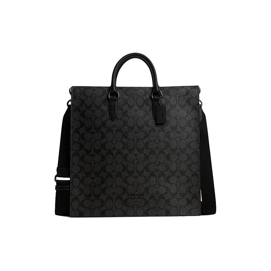 

Coach Dylan 36 Classic Logo Tote Bag Men tote Charcoal CR314-QBMI5 Basic Set (Bag+Dust Bag)