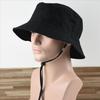 Sombrero de Cubo para Hombre Talla XXL 64 cm Algodón Talla Grande Sombrero de Pescador Sombrero de Sol de Verano Camping Plegable Bob