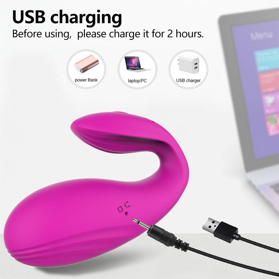 Nositelný vibrátor pro ženy s dálkovým ovládáním Dual Motor Mute Neviditelné kalhotky Vibrační G Spot Clit Stimulating Masager 10 režimů Sexuální hračky pro dospělé