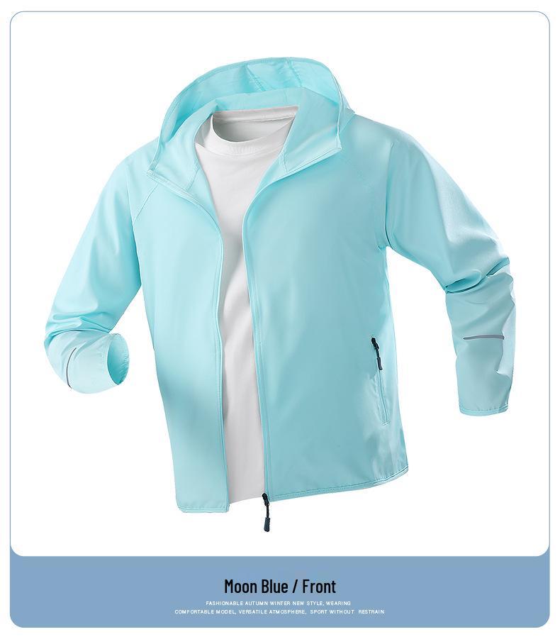 Marathon Unisex Quick-Dry Jacket for Outdoor Sports - Sun Protection for Running, Fishing & Cycling
