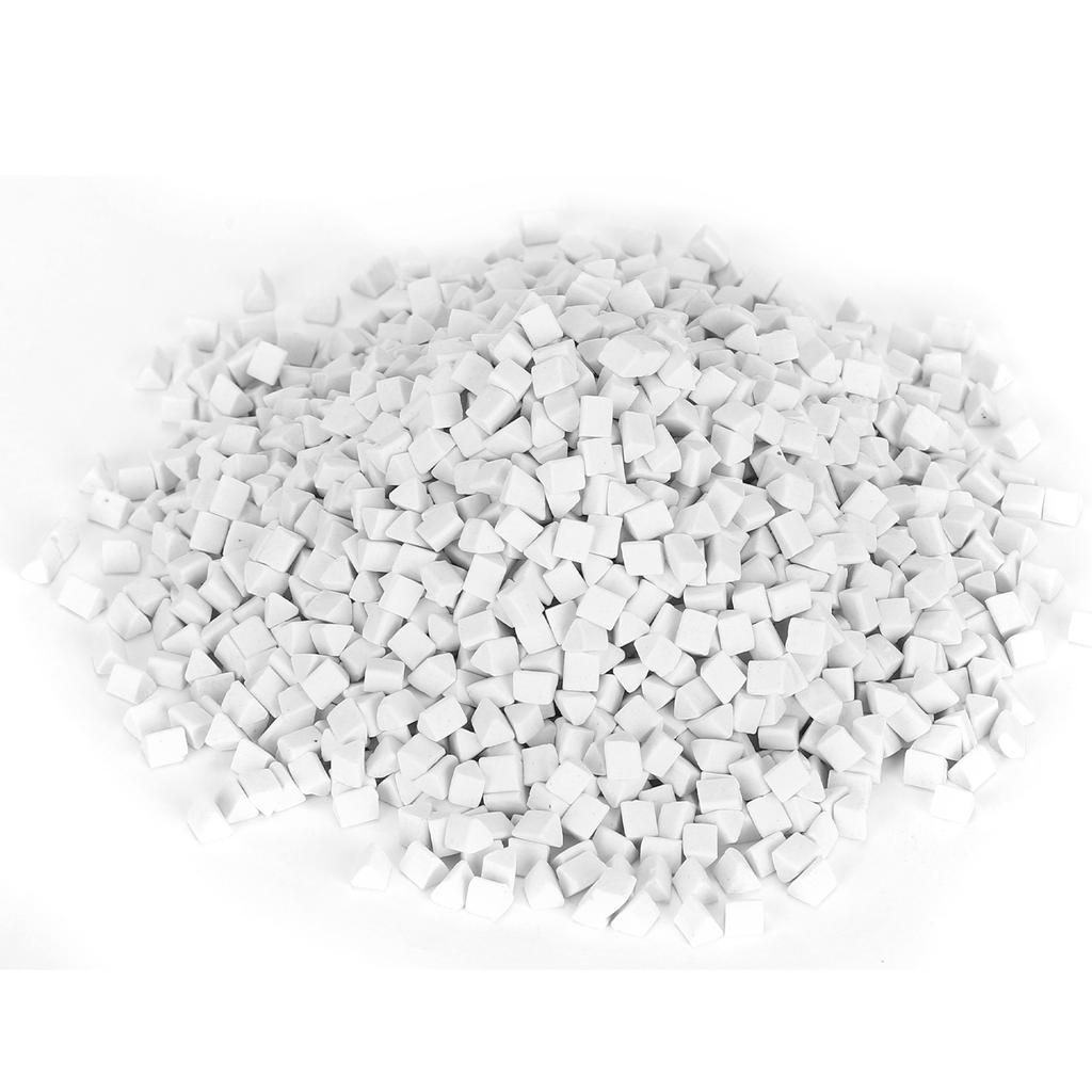 Ceramic Triangle Abrasive Jewelry Buffing for Vibration Polishing Grinding Machine 4mm 500g