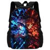 Anime J-JujutsuS K-KaisenS Child School Backpack with Lunch Bags ,Pencil Bags ,School Bags for Boys Girls Best Gift