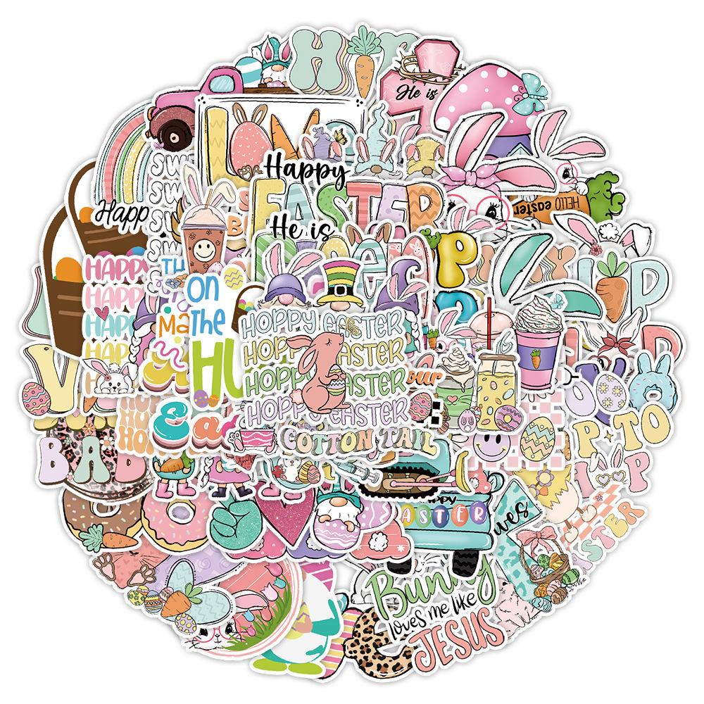 50 Resurrection Li Graffiti Stickers Car Mobile Phone Suitcase Decoration Stickers Waterproof Creative Cartoon Stationery Stickers