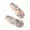 Good-Looking Pink Fairy Flower Cluster Ballet Hole Shoes  Summer Women'S Cool Slippers Bag Head Wear Non-Slip Casual Sandals