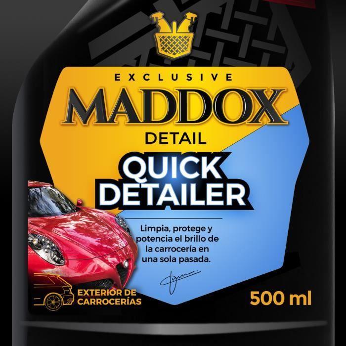 Maddox detail - quick detailer. cire rapide pour voitures.
