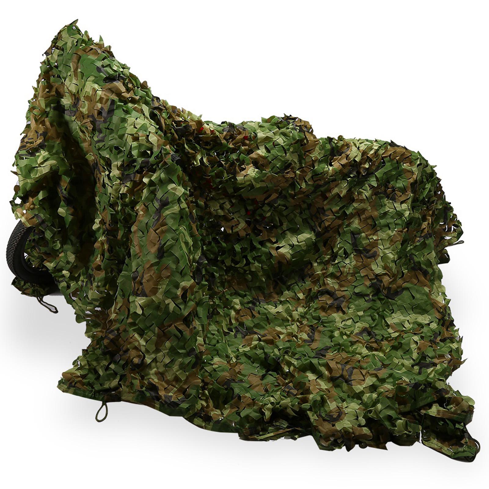 

1.5 x 7m Camping Outdoor Jungle Camouflage Woodlands Camo Net Netting Cover Blinds