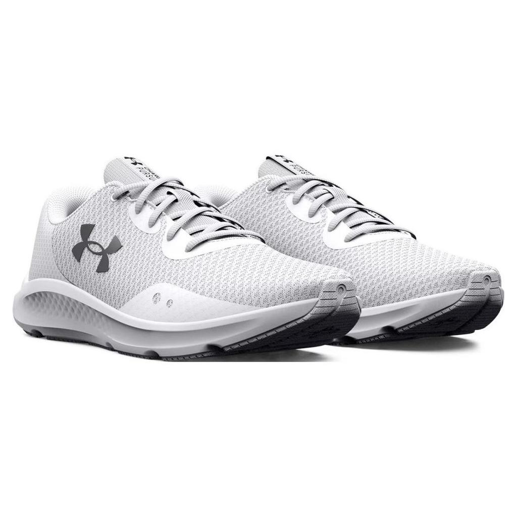 Under Armour Charged Pursuit 3 Running Shoes 'Grey White' Men's 3024878-101