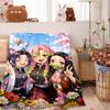 The Anime-themed Kimetsu No Yaiba Blanket Is Perfect for Naps, Sofas, Living Rooms, Offices, Bedrooms, and Other Similar Spaces.