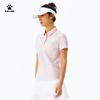 KELME Damen Kurzarm-Poloshirt mit Baumwollgefühl und Schnelltrocknung