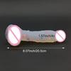 Colorful Lambskin Dildo Huge Realistic Cock Adult Liquid Silicone Dildo Sex Toys for Woman Silicone Penis Realistic Dildo