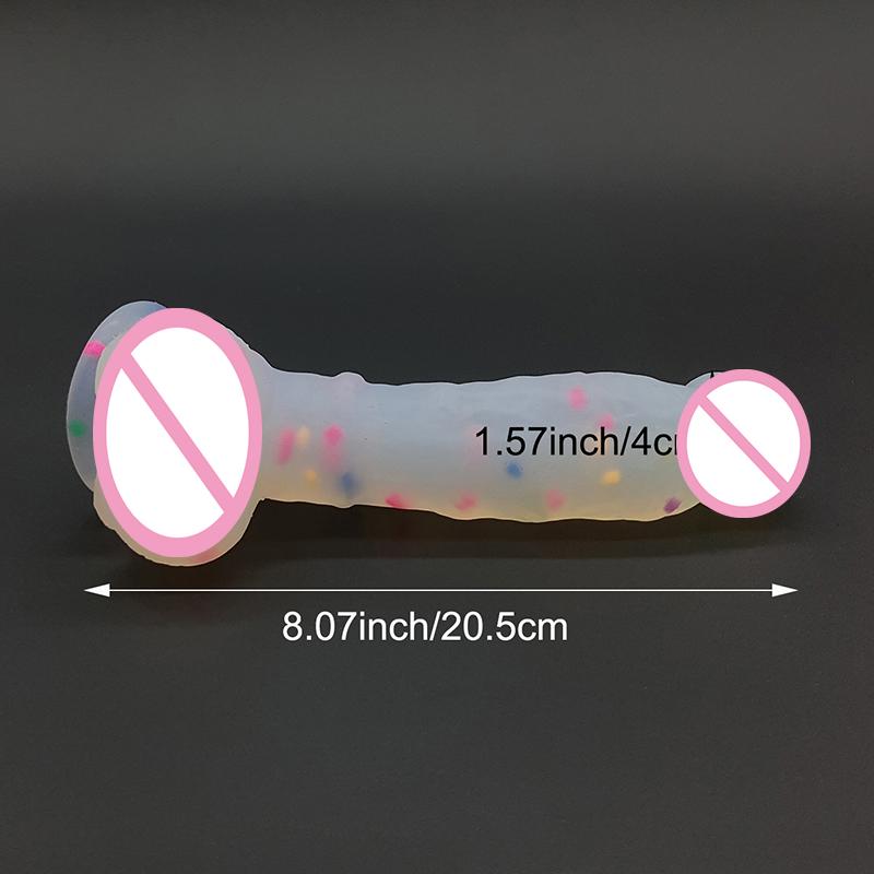 Colorful Lambskin Dildo Huge Realistic Cock Adult Liquid Silicone Dildo Sex Toys for Woman Silicone Penis Realistic Dildo
