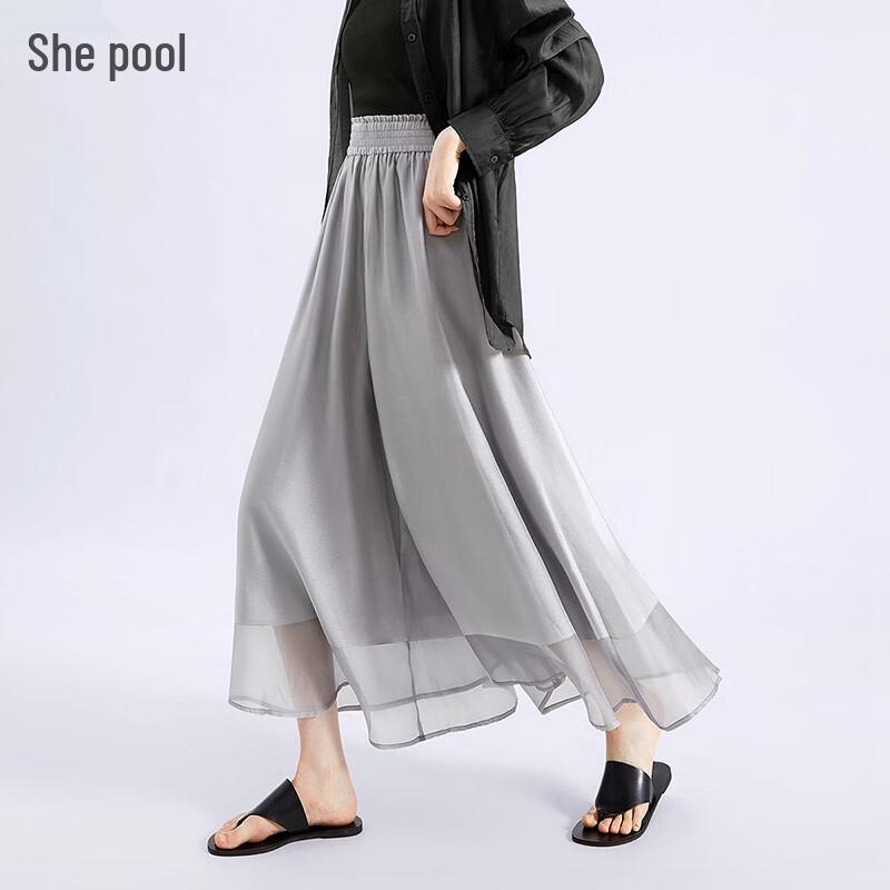 

Women s Elastic Waist Cropped Pants L