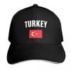 Türkei Türkische Flagge Nationale Kappe Mode Lässig Baseballkappen Verstellbarer Hut Hip Hop Sommer Unisex Baseballkappen