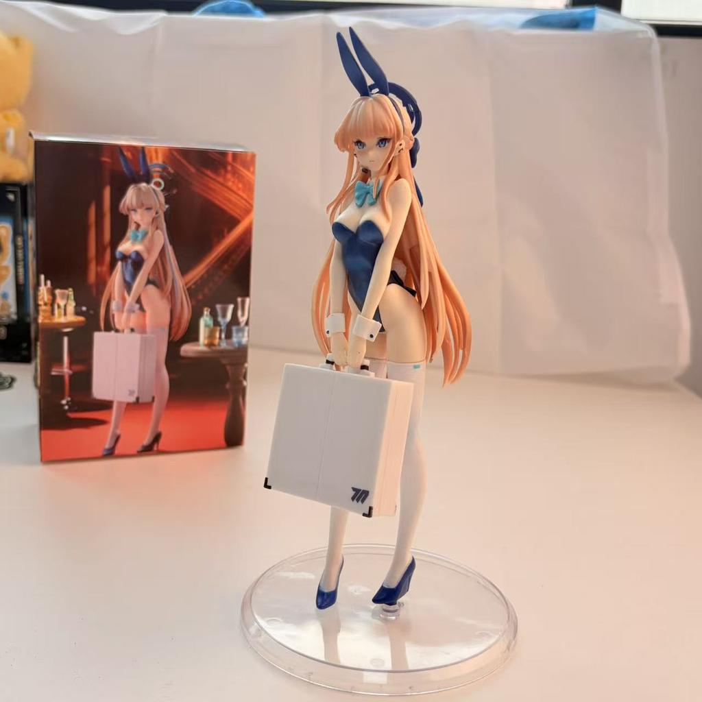 23cm Blue Archive Anime Girl Figure - Bunny Girl Figure, Figurine, Sexy Model Doll, Toy Gift, Collectible Decoration