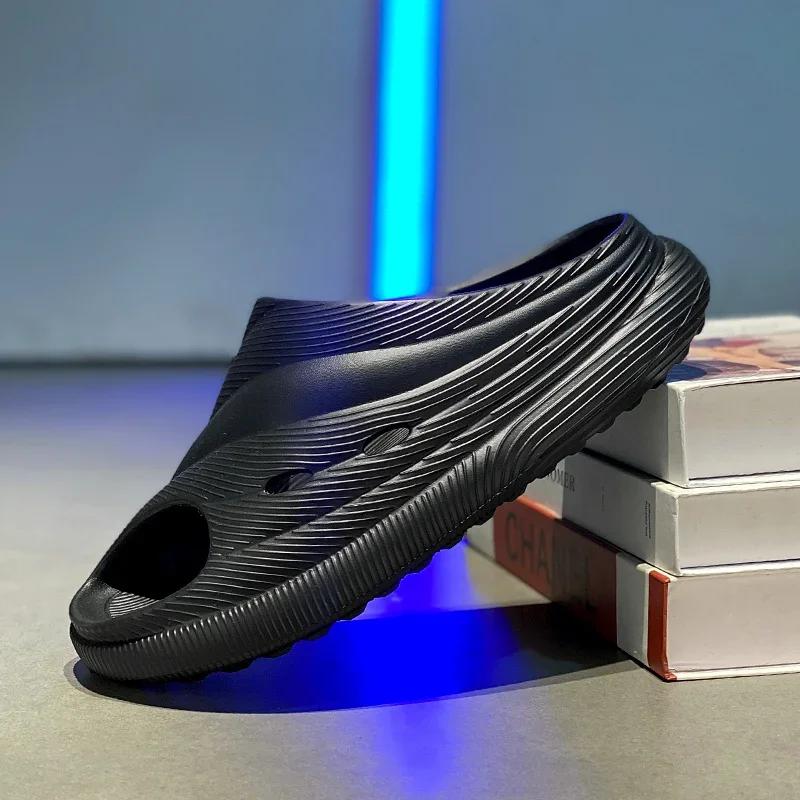 

Шлепанцы для мужчин 2024 года, мужские сандалии из натуральной кожи, мужские летние тапочки, домашние шлепанцы, мужские роскошные тапочки 2024 года 43-44