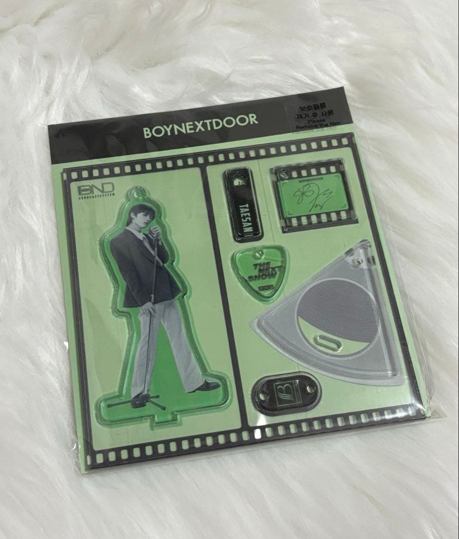 [Б/У] BOYNEXTDOOR Акриловый набор Seagreen Pop-Up Tesan