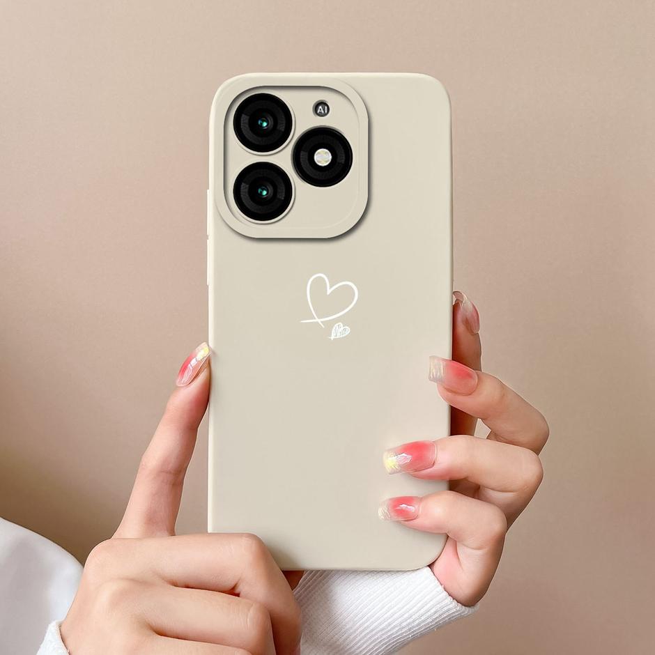 For Tecno Itel A70 Phone Case Cool Girl Cartoons Pattern Liquid Silicone Shell For ItelA70 A 70 High-quality New Design Fundas