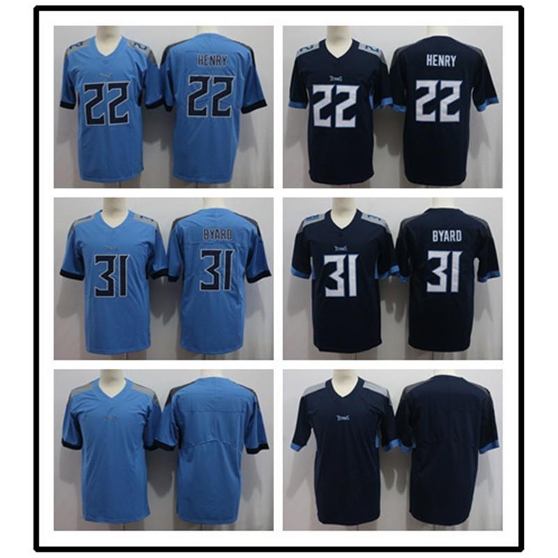 NFL Tennessee Titans Custom Embroidered Jersey Men Women Adult Sports Fan Apparel Lightweight Cotton Blend