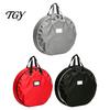 Waterproof Oxford Cloth Holder Large Round Garland Storage Bag, Container with Foldable Christmas Wreath Protector Reinforced Handles, Tear-Resistant