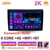 Android 16 Car Radio For Fiat Bravo 198 2 2007 - 2014 Multimedia Player Carplay BT Auto Stereo 2k Screen 5G Wifi GPS Navigation