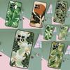 Retro Banana Leaf Plant Case For OnePlus Nord CE 5 2 3 4 Lite N30 N20 OnePlus 15 13 12 11 9 10 Pro 10T 13R 15R Cover