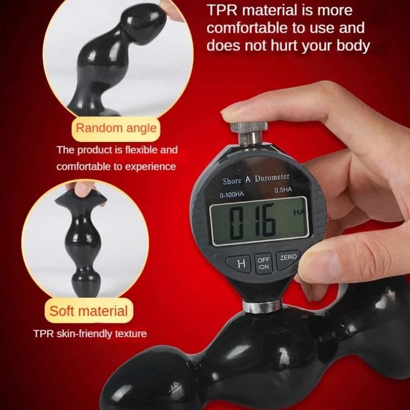 6 Sizes Anal Plug Big Buttplug Vagina Dilator G-Spot Butt Stimulator Sex Toys for Gay Couples Adult Games Women Men Masturbators