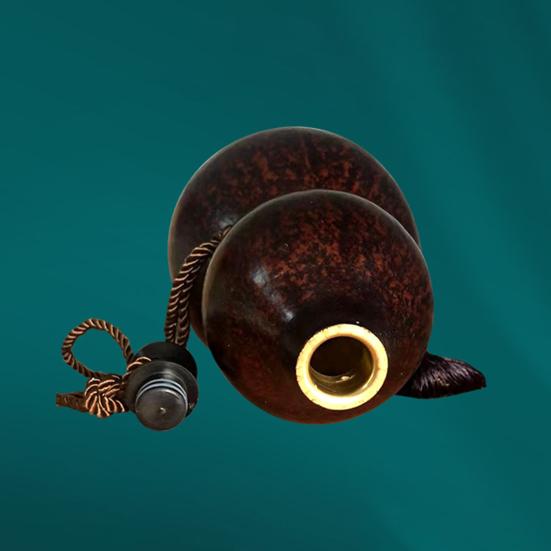 500/1000ML Gourd Water Bottle with Braided Strap Leak-proof Travel Sports Water Bottle Vintage Chinese Style Monkey King Wukong Drinking Bottle