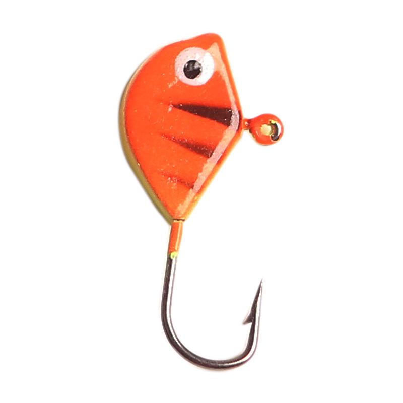 Haczyk Jigowy Cross6 Wzór Ryby 2,1g Mikro Lód Wędkarstwo Miękka Przynęta Haczyk