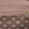 Used 10097 Coco Pearl Zip Coin Purse AP3811 7943 COCO Mark CC Mark Dots Random Matelasse Pink Beige Women's from Japan