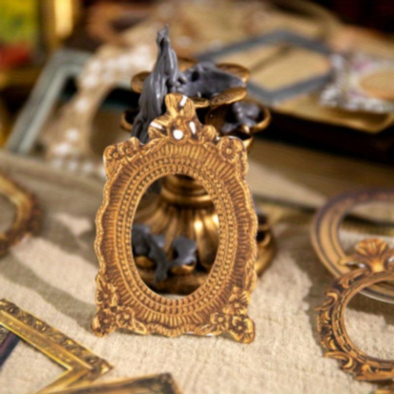 Vintage Romantic Photo Frame Hollow Out Border Material DIY Scrapbooking Base Collage Diary Photo Album Gift Decoration