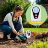 Yieryi 4-In-1 Soil PH Meter Moisture Temperature Sunlight Tester for Plants Garden Farm Outdoor Indoor Soil Test Tool