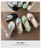 Black bow French small leather shoes women's 2025 new spring skirt JK British thick heel Mary Jane shoes