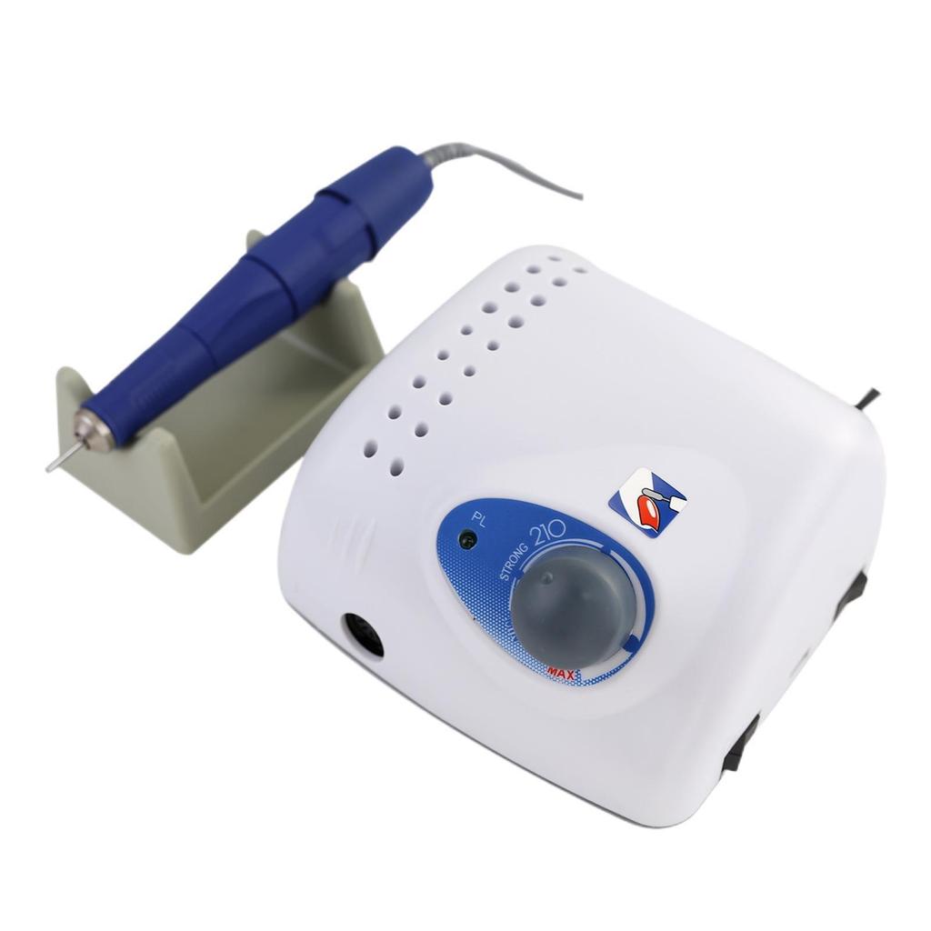 High-Speed 35,000 RPM Nail Drill: Gel Polish & Cuticle Remover, Cool Grinding