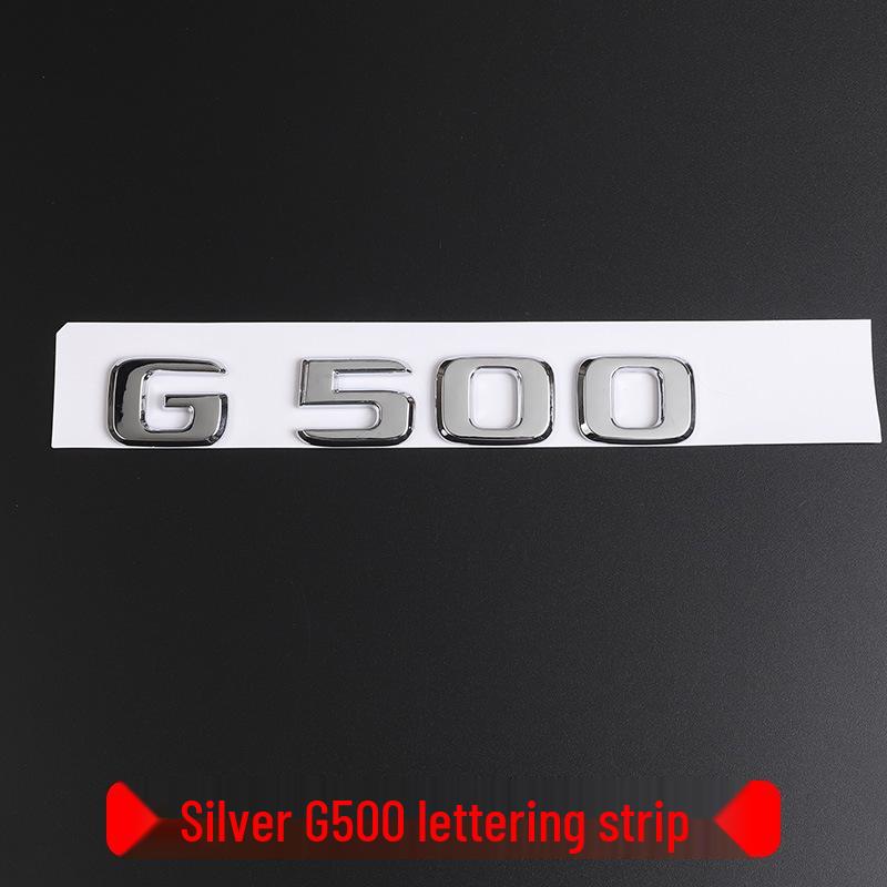 Compatible with Mercedes G63 Rear Emblem & V8 BITURBO AMG Side Sticker.