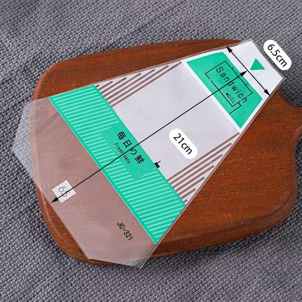 Thick Sandwich Packaging Paper Triangular Baking Bag Durable Baking Food Wrap Food