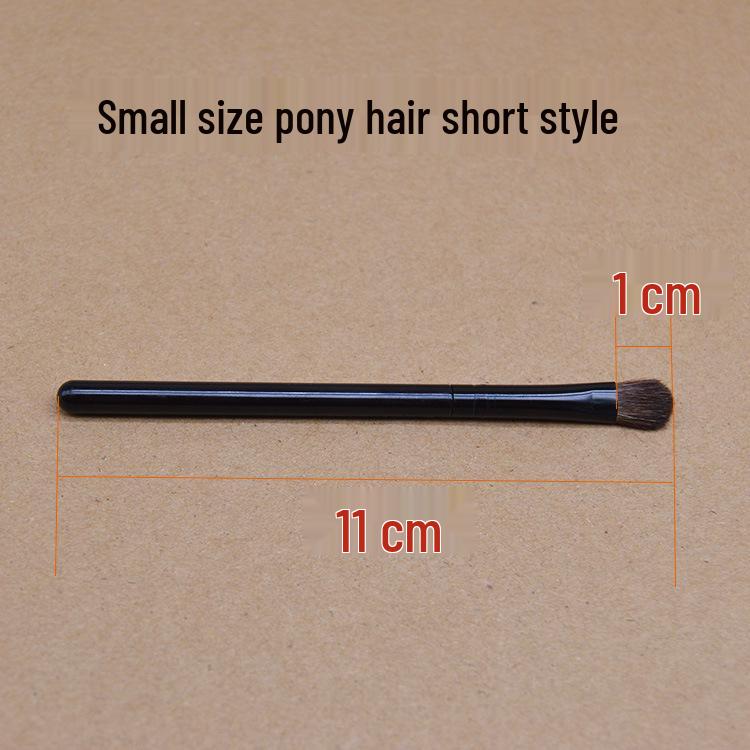 Pony Hair Angled Eyeshadow & Contour Brush for Highlight Blending