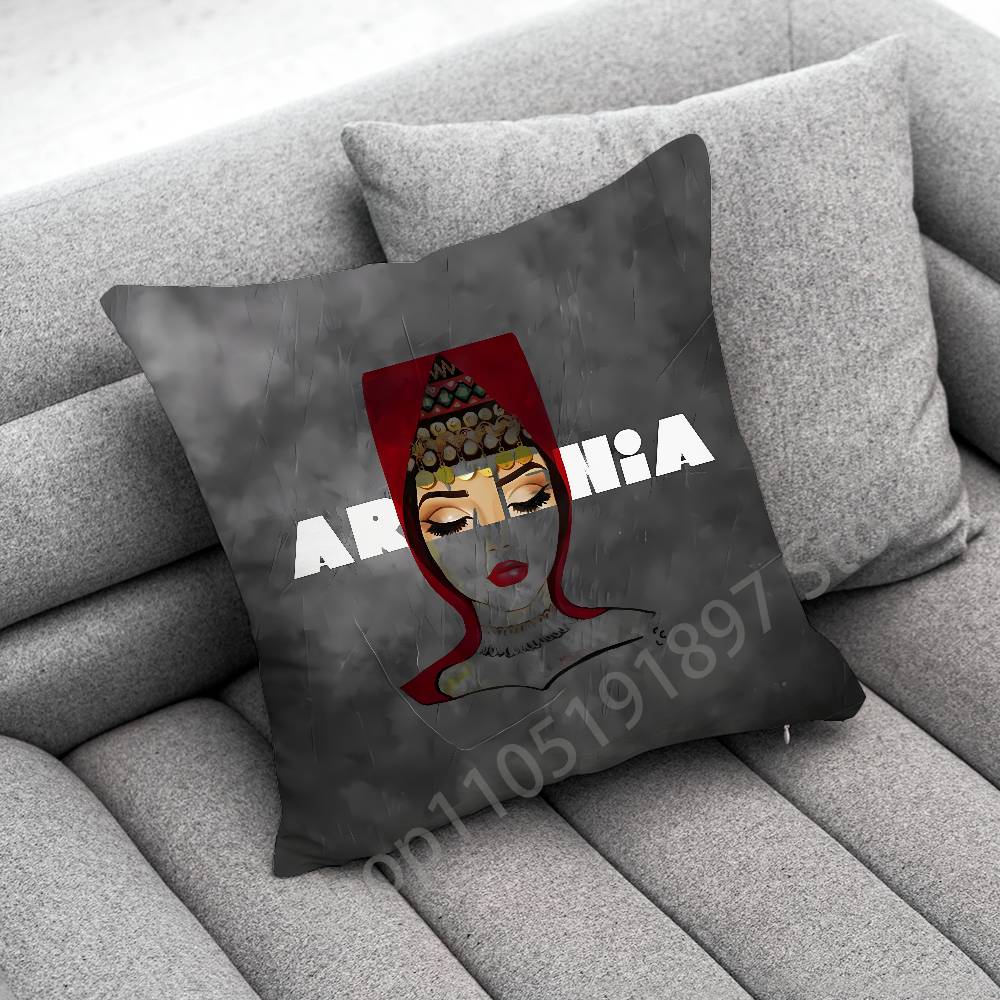 Armenia Flag Passport Logo Throw Pillow Case For 45x45cm 40x40cm 30x30cm 50x50cm 55x55cm Square Home Pillowcase Case