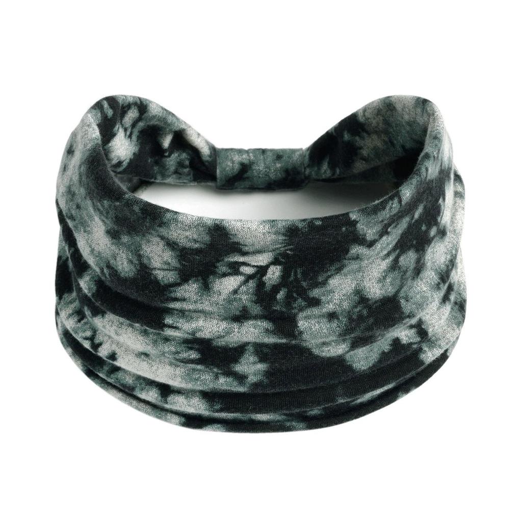 Women's Wide Retro-Style Elastic Sports Headband - Yoga & Hair Accessory