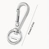 10Pcs Swivel Lobster Clasps, Classic Swivel Trigger Snap Hooks, Push Gate Snap Hook Bag Clips for Lanyard DIY Outdoor Keychain