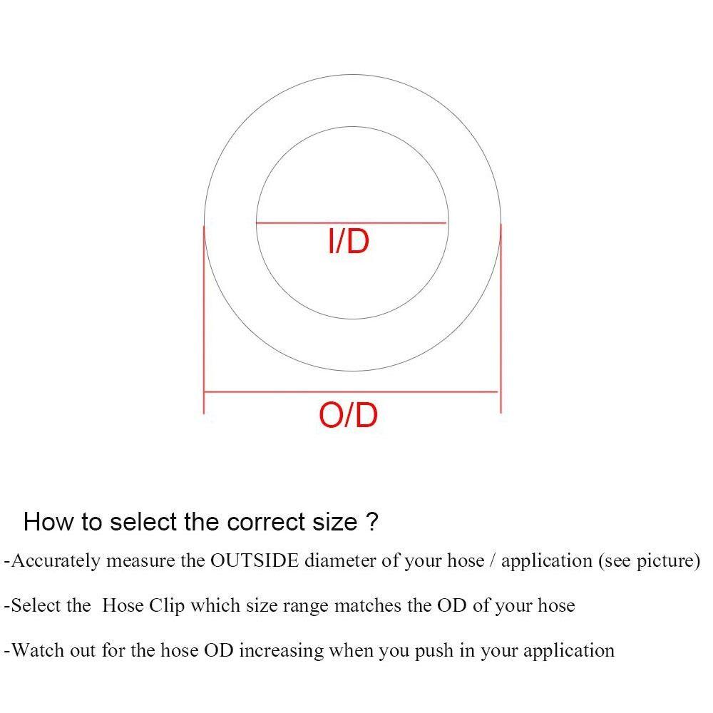 Powerful Tube Clamps T Bolt Exhaust Air Sealing New Pipe Clip