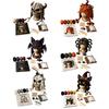 Easy Earflap Hat Pattern Halloween Animal Hood Crochet Kit, Skull Spider Bat DIY Beginner Kit Spooky Pumpkin Craft for Adults Teens, Autumn