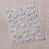 Shell Light Blue Butterfly Nail Art Sticker New Broken Purple Butterfly Beautiful Nail Sticker