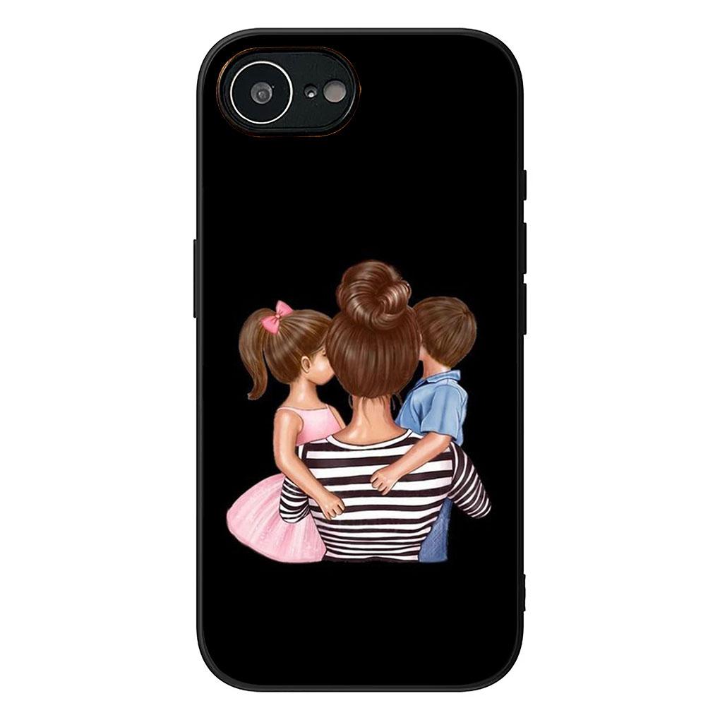Cover for Samsung Galaxy A05 A06 A14 A50 A51 A52 A12 A13 A17 A70 A07 A25 A26 A56 A23 M53 Case Woman Baby Girl Mom Family Boy