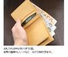 [Abies] Genuine Leather Grain Embossed Cowhide Bi-fold Wallet (with Box Coin Purse) Green