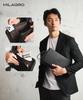 Shrink Leather Clutch Bag Second Ceremonial Genuine [Milagro] (Men's Bag, Bag, Black, Formal, Handbag, Bridal, Occasions, Leather, Black, Men's)