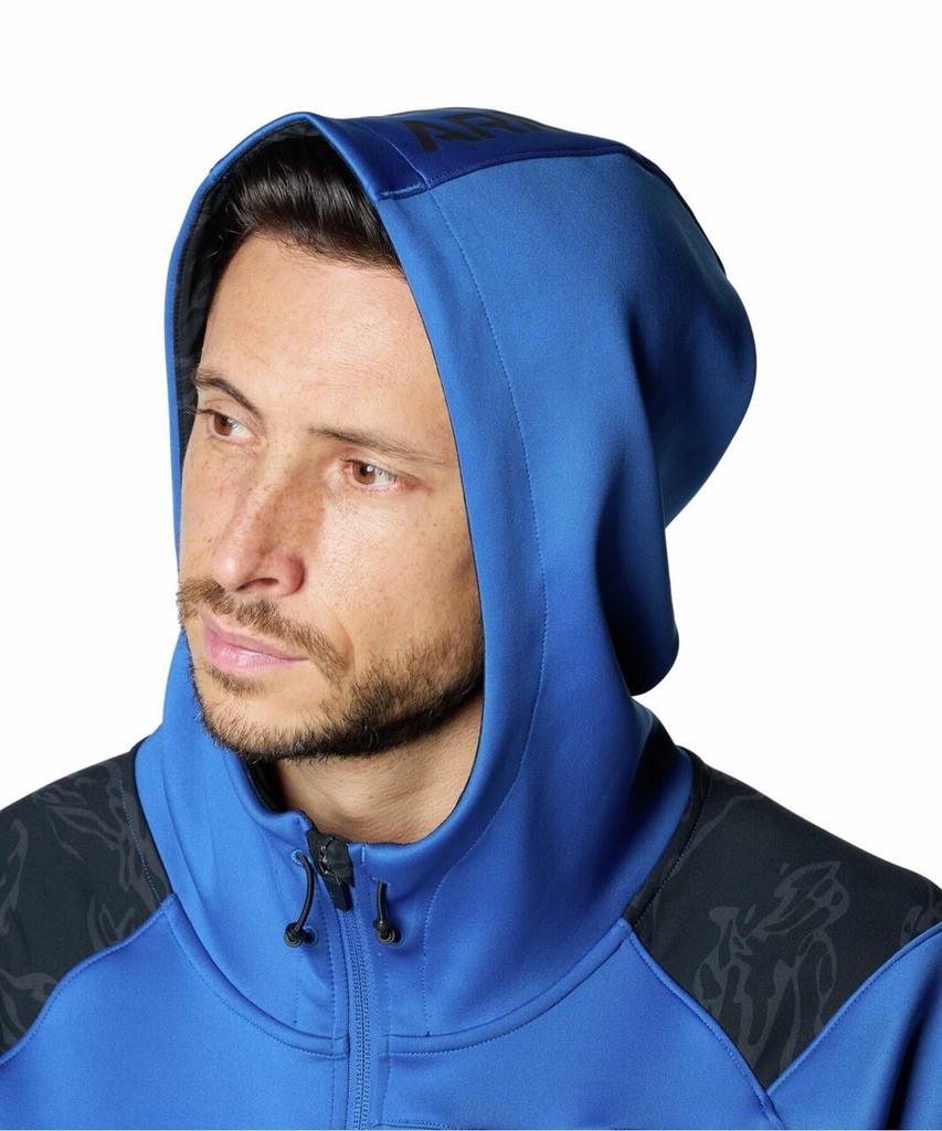 UA ARMOR KNIT HYBRID FZ Tech Blue XXL [Under Armor] / /