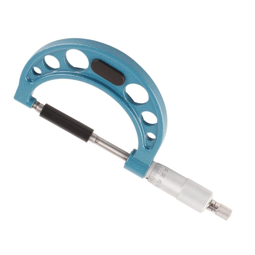 High Accuracy 0.01mm Thickness Measuring Tool Outer Diameter Micrometer For Machinists