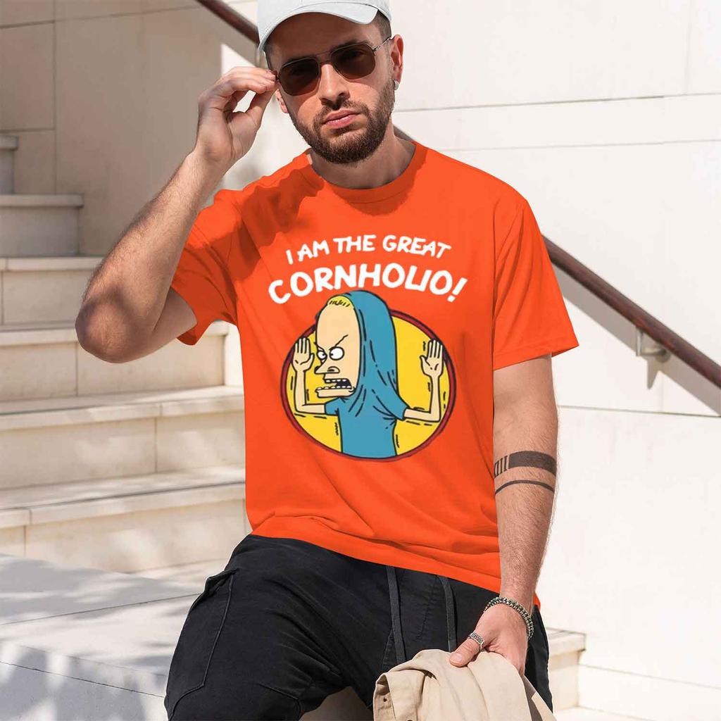 2026 New Beavis And Butthead Tee I Am The Great Cornhole Vintage Anime Graphic Funny Gift For Unisex Short Sleeve Tshirt