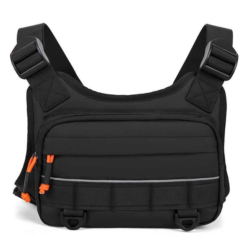 Oxford-Gewebe Wasserdichte Laufweste Tasche Sportweste Tasche Leichte Multifunktionale Brusttasche Militärische Taktische Rucksäcke