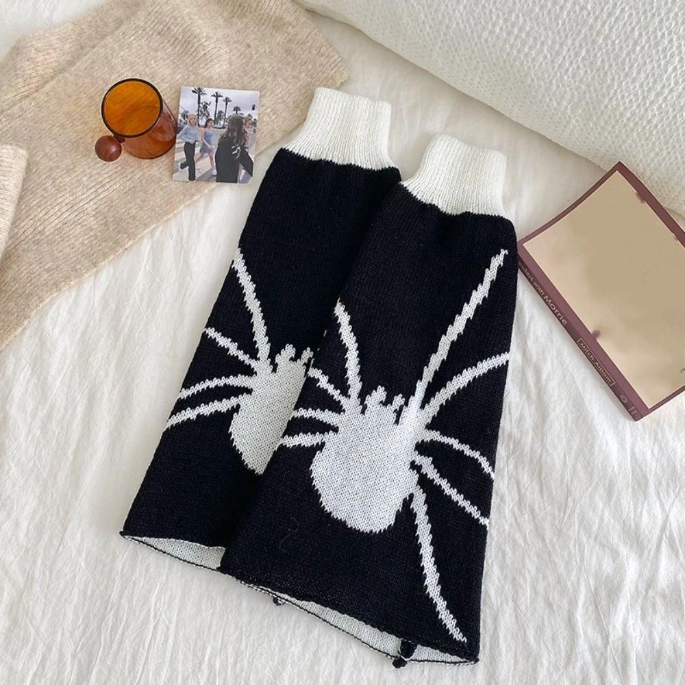 Ballet Style Knitted Leg Warmers Heart Knee High Girls Stockings Lolita Boots Cover  Autumn/Winter